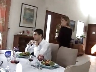 cuckold milfs Cheating french wife and husband's co-workers - Orphea Belle